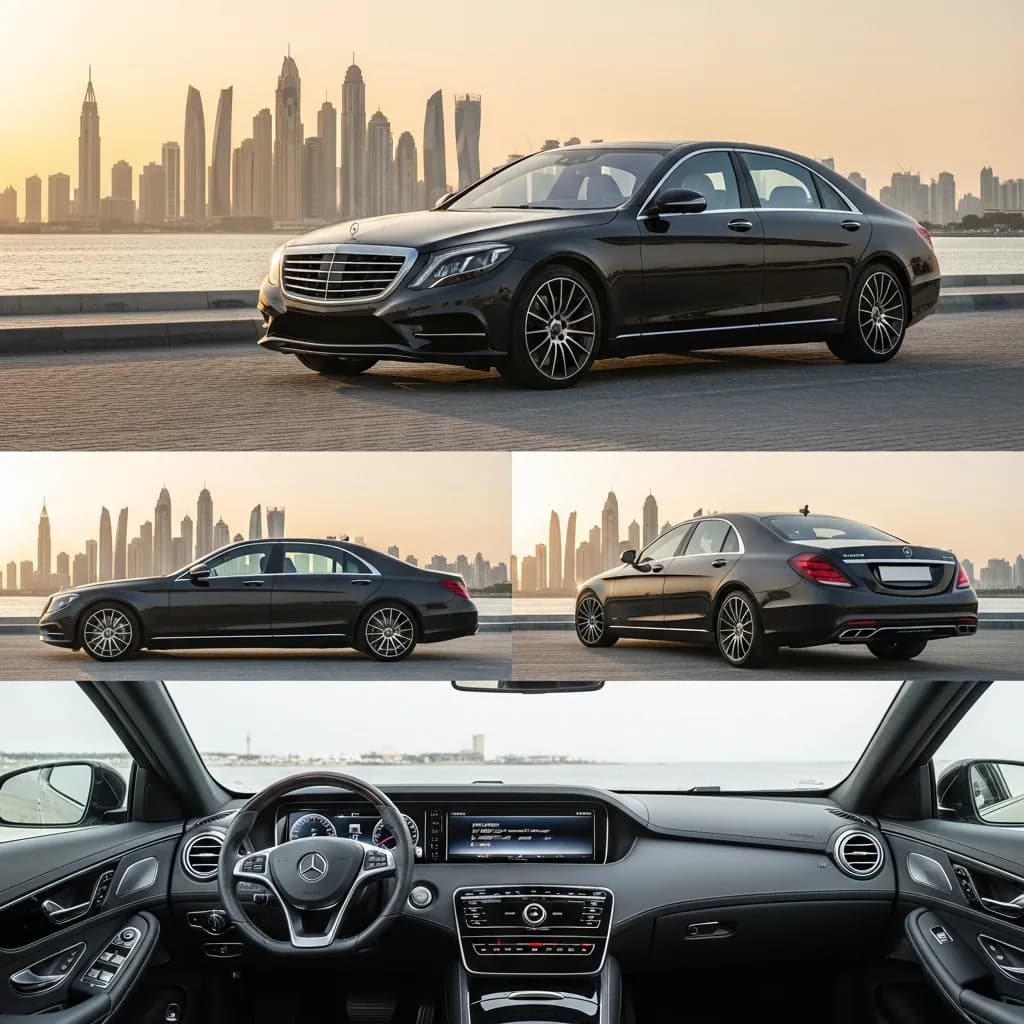 Mercedes S500 view 1