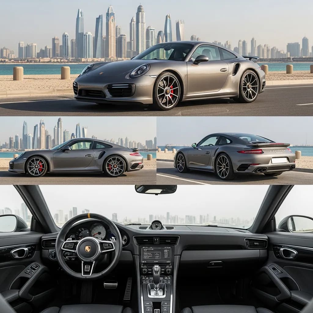 Porsche 911 Turbo S view 1