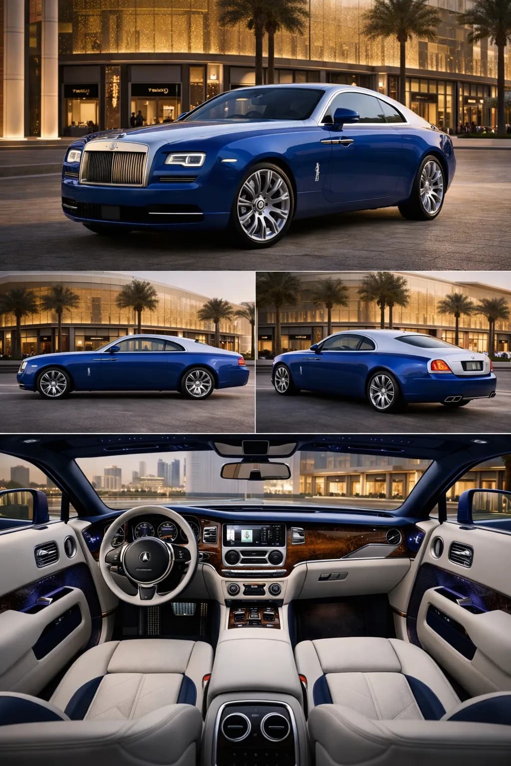 Rolls Royce Wraith view 1